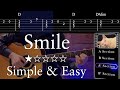 Smile by Chaplin【TAB】Easy Fingerstyle Guitar 🔹