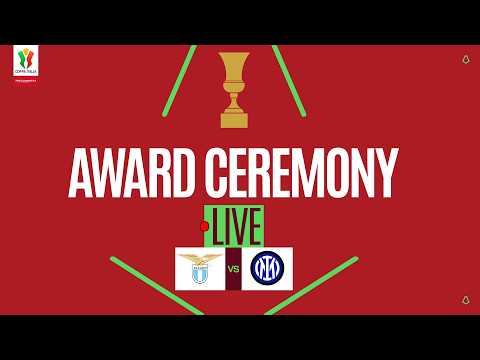 🔴 LIVE | Award Ceremony | LAZIO-INTER | Coppa Italia Frecciarossa 2025/26