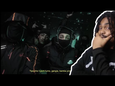 ITALIAN RAP REACTION Baby Gang - Haram (feat. Simba La Rue & Kenem)