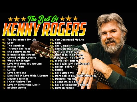 Greatest Hits Kenny Rogers Songs Of All Time 🔥The Best Country Songs Of Kenny Rogers Playlist #lady