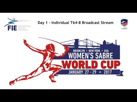 New York Women's Sabre World Cup 2017 - Individual Day 1 - Preliminaries T64-8