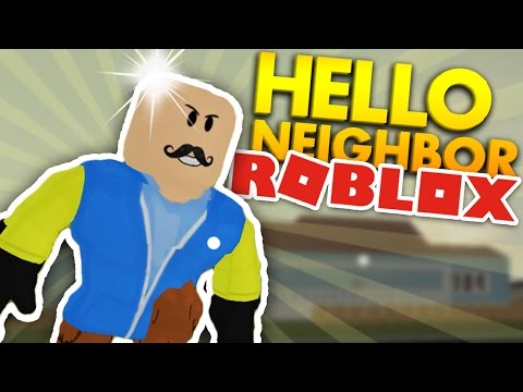 WHY IS THE NEIGHBOR BALD!? | Hello Neighbor ROBLOX Gameplay