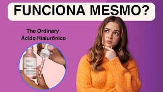 ácido hialurônico - the ordinary 2% b5 funciona  | #ácidohialurônico #skincarereview