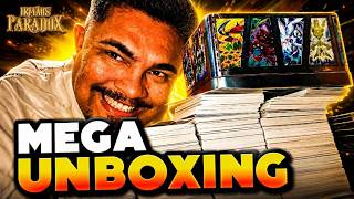 MEGA UNBOXING COMPREI MAIS DE 1000 CARTAS. YUGIOH