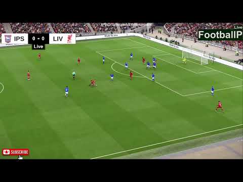 Ipswich vs Liverpool Match | Premier League | eFootball Pes21 Match Simulation