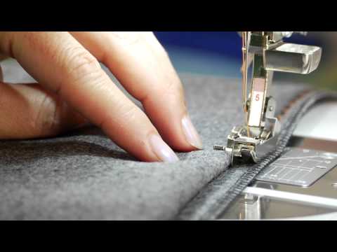 Tutorial: how to sew a blind hem with the BERNINA Blindstitch foot number 5