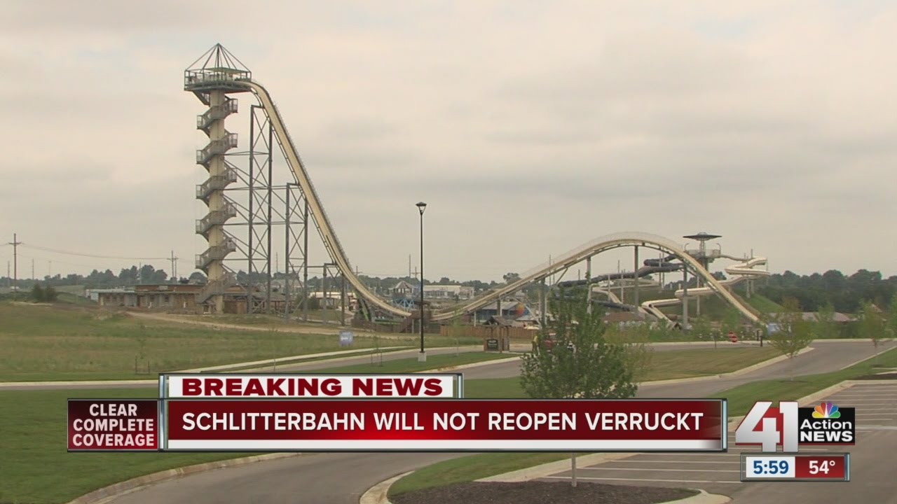 Schlitterbahn KC to remove Verruckt from park - YouTube