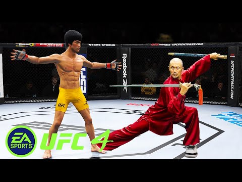 UFC4 Bruce Lee vs Old Red Dragon EA Sports UFC 4 - PS5