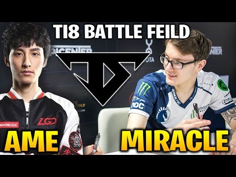 Miracle and Team Serenity vs Ame - The TI8 Battle Field