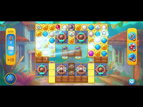 6264 6265 6266 New Level Unlocking #fishdom #playrix #challenge level #Pretty Fishdom Gaming