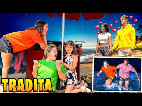 ILARY SCOPRE CHE LA MIGLIORE AMICA DI ZIA NICOLE VIENE TRADITA E LITIGA CON RAGAZZO AL MARE DI NOTTE