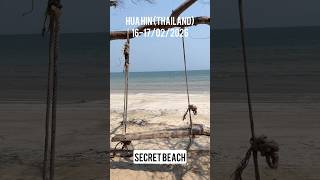 【2026】 タイ🇹🇭ホアヒン旅行 #タイ #ホアヒン #huahin #thailand #beach #samroiyot