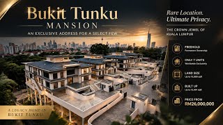 RM26M Bukit Tunku Luxury Mansion Tour | 12,000 SQFT Brand New Modern Residence 👑