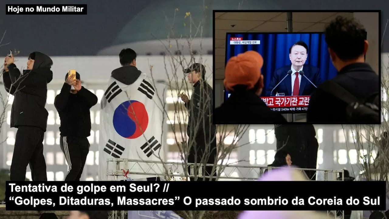 Tentativa de golpe em Seul? “Golpes, Ditaduras, Massacres” O passado sombrio da Coreia do Sul