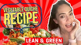 Lean &amp; Green Receipe - Vegetable Quiche