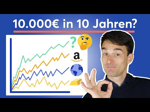 Was wurde aus 10.000€ in 10 Jahren Aktien, ETF, Bitcoin, Gold, Tagesgeld, MSCI World, 70/30 & mehr!