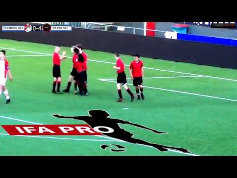 Highlights  FC Emmen O14 - IFA-PRO O15 (3 mei 2018)