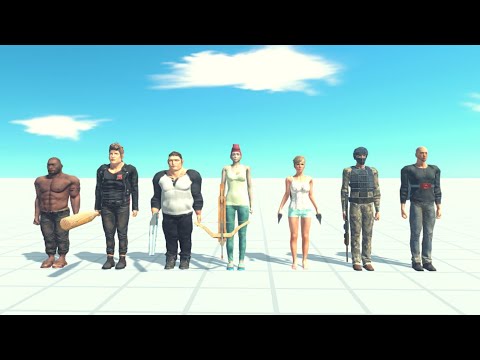 Best Faction Competition - MODERN HUMANS Season 2 ARBS | Animal Revolt Battle Simulator