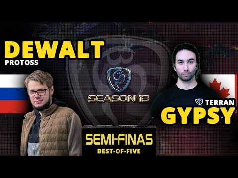 BSL13 SEMI-FINALS - 🇷🇺 Dewalt vs 🇨🇦 Gypsy - PvT // StarCraft 1 Remastered Pro Tournament
