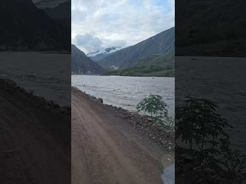 RIO MARAÑÓN  EN TEMPORADA DE LLUVIA ZONA VIJUS PATAZ - LA LIBERTAD