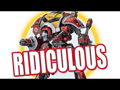 NEW Imperial Knight revealed... with rocket boosters??