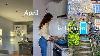 SPRING DAYS IN LONDON /sunny productive days, what I eat, getting back on track/
