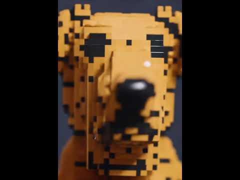 EPIC LEGO DOG BUILD in MinecraftLand!