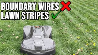 Robot Lawn Mower With NO Wire? 3 Months With The Husqvarna 410 iQ Automatic Lawn Mower