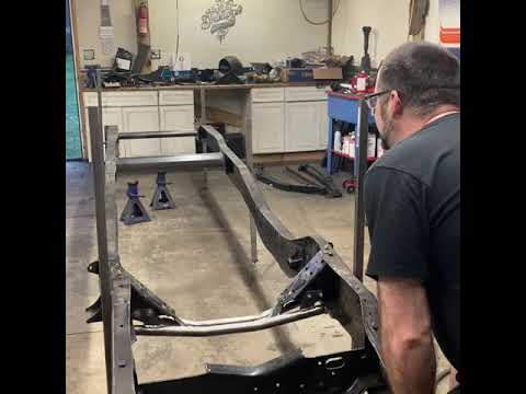 Chevy K20 truck frame reinforcing