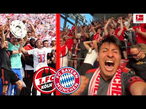GERMAN CHAMPIONS 2023, THANK YOU MAINZ ❤️ | 1. FC Köln vs. FC Bayern Munich XXL Stadium Vlog | Ce...