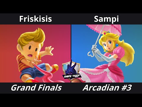 Arcadian #3 Grand Final - Friskisis (Lucas) Vs. Sampi (Peach) - SSBU Tournament