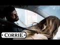 Toyah S Crashed Her Car With Her And Imran Inside Coronation Street