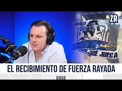 Así fue el recibimiento de La Fuerza Rayada. Sergio Verdirame. Zona Rayada #58