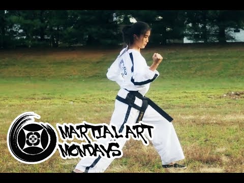 Taekwondo form Eui-Am Tul - Martial Art Monday