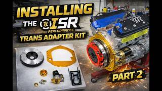 LS Swap G35: Installing ISR CD009 Adapter Kit Part 2 | Motor + Trans Coming Together
