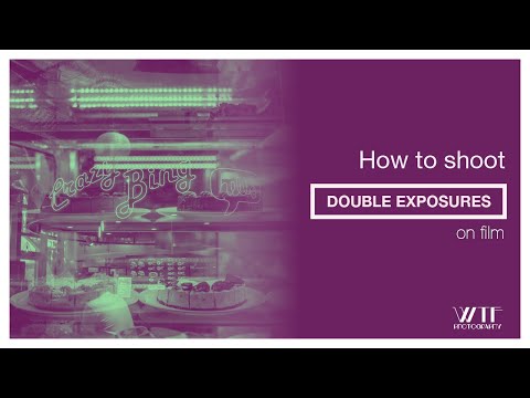 How to shoot DOUBLE EXPOSURES on film