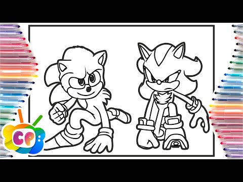 Sonic vs Shadow Coloring Pages / Sonic 3 Predictions / Elektronomia - Limitless [NCS Release]