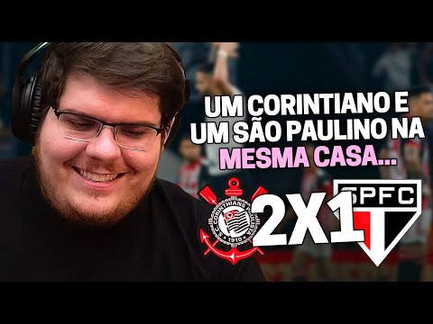 CASIMIRO REAGE: CORINTHIANS 2 X 1 SÃO PAULO PELA COPA DO BRASIL 2023 | Cortes do Casimito