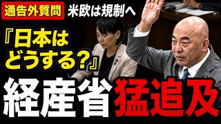 【中国製太陽光パネルの闇】「日本は輸入禁止するんですか？」百田尚樹が通告外質問で経産省を猛追及
