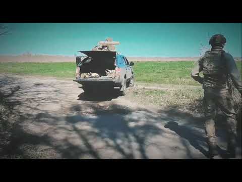 Ukraine - XX.09.2023. Launch Of The Pickup-Mounted 9K111 Fagot ATGM. Fanat Group, September, 2023.