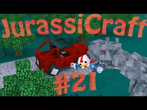 "A DINO'S REVENGE" Minecraft Jurassic Craft Ep 21