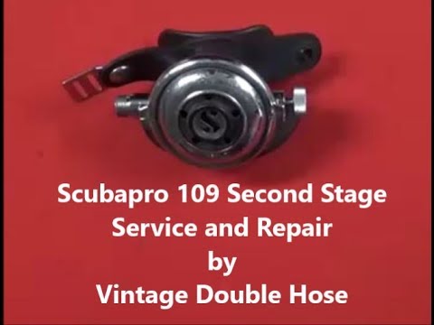Scubapro 109 second stage service and repair