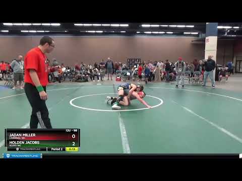 98 Lbs 2nd Place Match - Jadan Miller, Cardinal WC Vs Holden Jacobs, Scots WC 897b