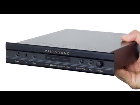Parasound Zphono USB  MM/MC Phono Preamplifier – Audio Advisor