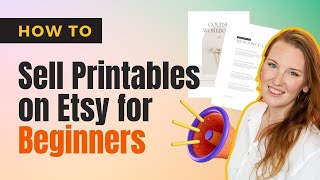 How to Sell Printables on Etsy for Beginners | Online Money Making Side Hustles