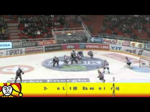 TPS-Jokerit-ottelun maalit 6.1.2011