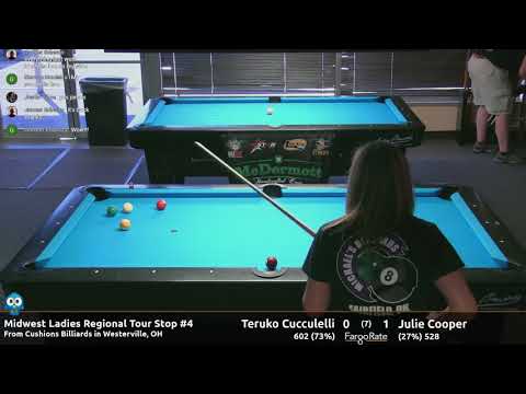Teruko Cucculelli vs Julie Cooper - 2018 MLRT Stop #4