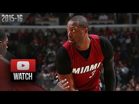 Dwyane Wade Full Highlights at Bulls (2016.01.25) - 28 Pts, 7 Reb, KILLED IT!