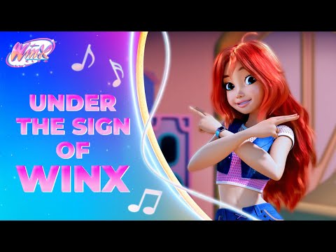 UNDER THE SIGN OF WINX ✨ NEW Opening Song Lyrics Video! | Winx Club: The Magic is Back
