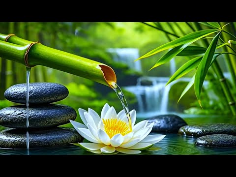 Relaxing Piano Music with Water Sounds 🌿 Deep Sleep, Stress Relief & Meditation.
